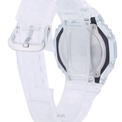 Reloj para hombre Casio G-Shock Skeleton Transparent Diver's Analog Digital Quartz GA-2100SKE-7A GA2100SKE-7 200M