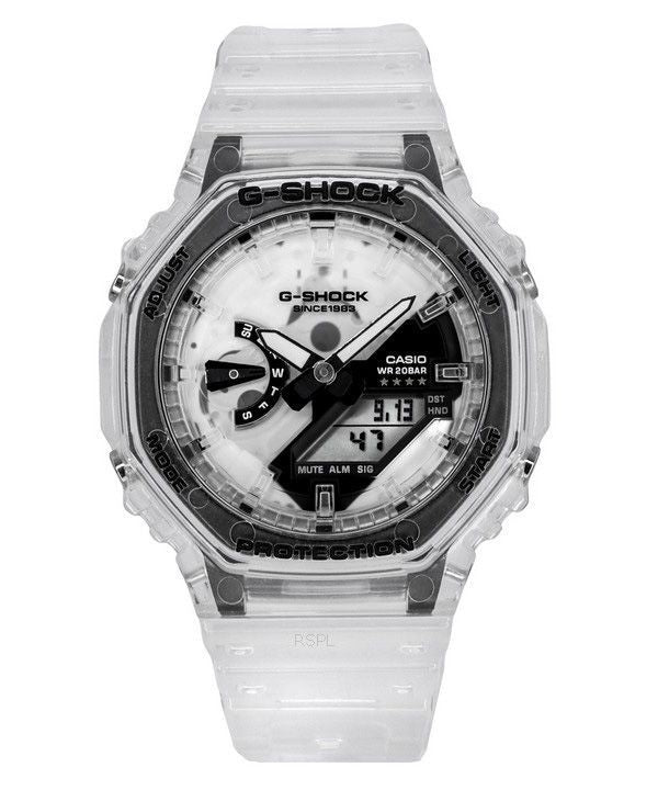 Reloj Casio G-Shock 40th Anniversary Clear Remix edici'ón limitada anal'ógico digital de cuarzo GA-2140RX-7A 200M para hombre