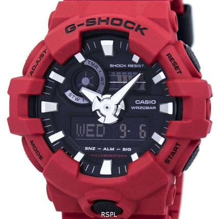 Reloj para hombre Casio G-Shock analógico digital 200M GA-700-4A GA700-4A