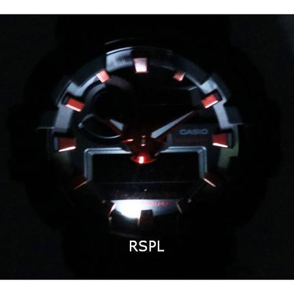 Reloj Casio G-Shock X Ignite Red Series Analógico Digital Cuarzo GA-700BNR-1A GA700BNR-1 200M para hombre