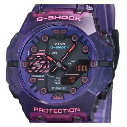 Reloj para hombre Casio G-Shock Cyberspace analógico digital Smartphone Link Bluetooth esfera negra cuarzo GA-B001CBRS-6A 200M
