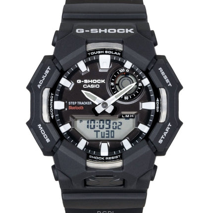 Reloj Casio G-Shock analógico-digital con enlace para smartphones, resina de base biológica, esfera negra, solar, GA-B010-1A, 200 m, para hombre