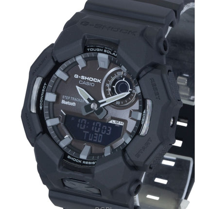 Reloj Casio G-Shock analógico-digital con enlace para smartphone, resina de base biológica, esfera negra, solar, GA-B010-1A1, 200 m, para hombre