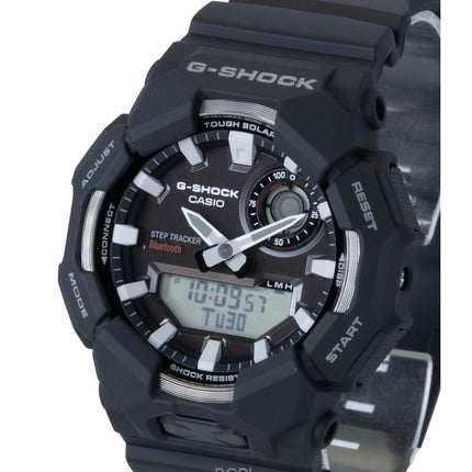 Reloj Casio G-Shock analógico-digital con enlace para smartphones, resina de base biológica, esfera negra, solar, GA-B010-1A, 200 m, para hombre