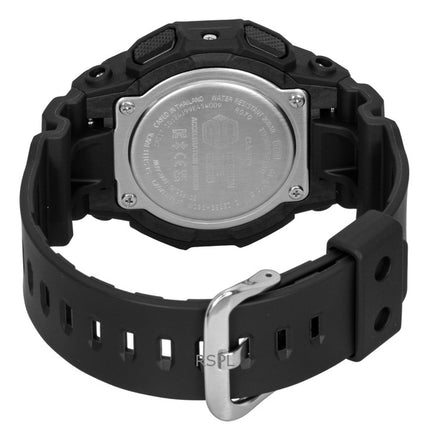 Reloj Casio G-Shock analógico-digital con enlace para smartphones, resina de base biológica, esfera negra, solar, GA-B010-1A, 200 m, para hombre