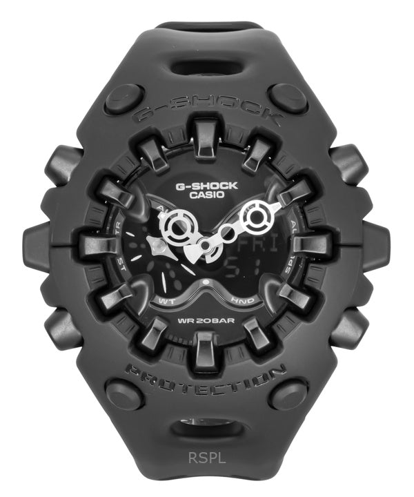 Reloj Casio G-Shock analógico digital con correa de resina y esfera negra de cuarzo GA-V01-1A 200M para hombre