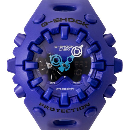 Reloj Casio G-Shock analógico digital con correa de resina y esfera azul de cuarzo GA-V01-2A 200M para hombre