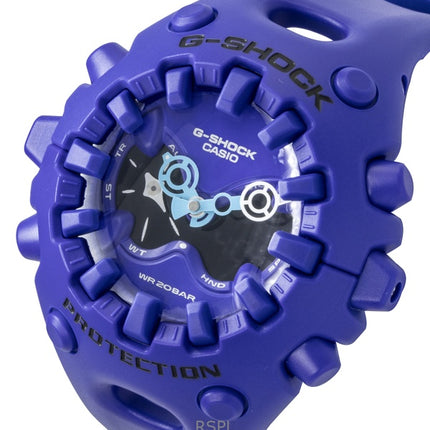 Reloj Casio G-Shock analógico digital con correa de resina y esfera azul de cuarzo GA-V01-2A 200M para hombre