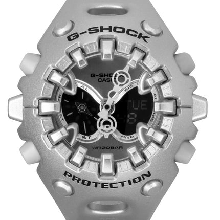 Reloj Casio G-Shock analógico digital con correa de resina y esfera plateada de cuarzo GA-V01A-8A, 200 m, unisex