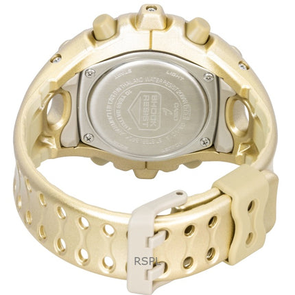 Reloj Casio G-Shock analógico digital con correa de resina y esfera dorada de cuarzo GA-V01A-9A 200M unisex