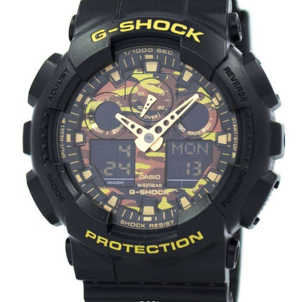 Reloj Casio G-Shock camuflaje serie GA-100CF-1A9 hombres