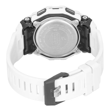 Reloj Casio G-Shock G-Squad Digital Smartphone Link con correa de resina blanca de cuarzo GBD-200-7 200M para hombre
