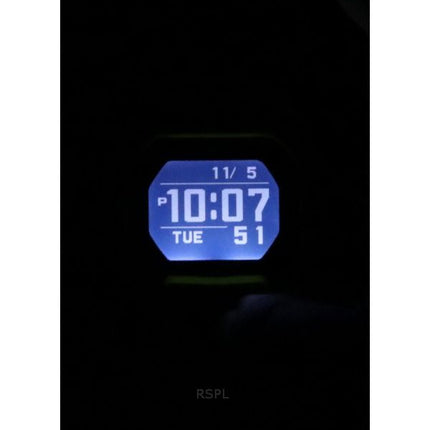 Reloj Casio G-Shock G-Squad Digital Smartphone Link con correa de resina amarilla GBD-200-9 de cuarzo y 200 m para hombre