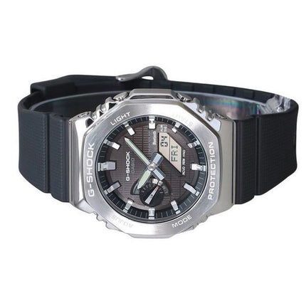 Reloj Casio G-Shock G-Steel analógico digital con correa de resina de base biológica y enlace para teléfono inteligente, esfera