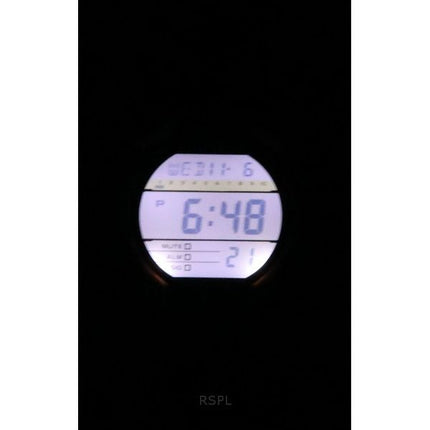 Reloj Casio G-Shock Digital de cuarzo con esfera negra y correa de resina verde de base biológica GD-010-3 200M para hombre