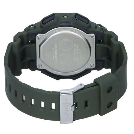 Reloj Casio G-Shock Digital de cuarzo con esfera negra y correa de resina verde de base biológica GD-010-3 200M para hombre