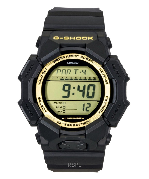 Reloj Casio G-Shock para hombre, con correa de resina de base biológica, movimiento de cuarzo digital GD-010GB-1A9, resistente al agua hasta 200 m.