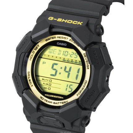 Reloj Casio G-Shock para hombre, con correa de resina de base biológica, movimiento de cuarzo digital GD-010GB-1A9, resistente al agua hasta 200 m.