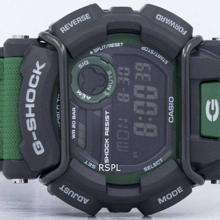 Casio G-Shock Flash iluminador súper alerta 200M GD-400-3 reloj de hombres