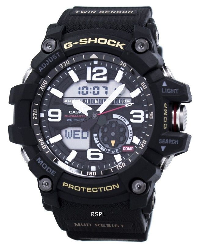 Reloj Casio G-Shock MUDMASTER Twin Sensor 200 m. GG-1000-1A de los hombres