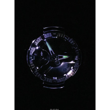 Reloj Casio G-Shock analógico digital de acero inoxidable con esfera gris de cuarzo GM-110D-8A 200M para hombre