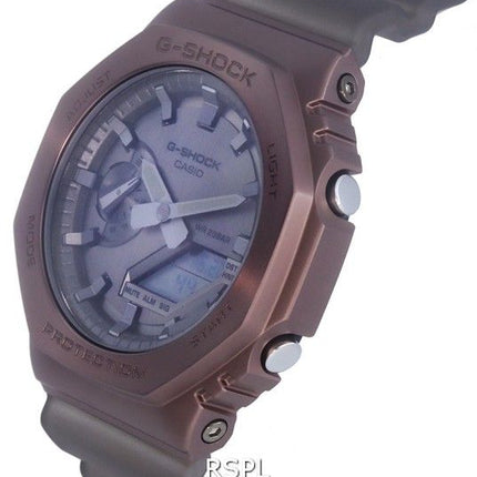 Casio G-Shock Midnight Fog Serie Analógico Digital Cuarzo GM-2100MF-5A GM2100MF-5 200M Reloj para hombre