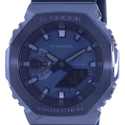 Reloj para mujer Casio G-Shock World Time analógico digital cubierto de metal GM-2100N-2A GM2100N-2 200M