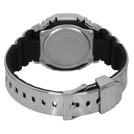 Reloj Casio G-Shock G-Steel para hombre, con correa de silicona resistente y metálica fina, esfera gris, de cuarzo GM-2100YM-8A, 200 m