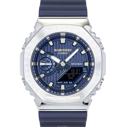 Reloj Casio G-Shock G-Steel analógico digital de edición limitada con esfera azul de cuarzo GM-2110SH-2A 200M para hombre