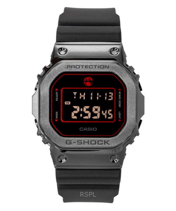 Reloj Casio G-Shock Digital Rui Hachimura Signature con correa de resina de base biológica, cuarzo GM-5600RH-1, 200 m, para hombre