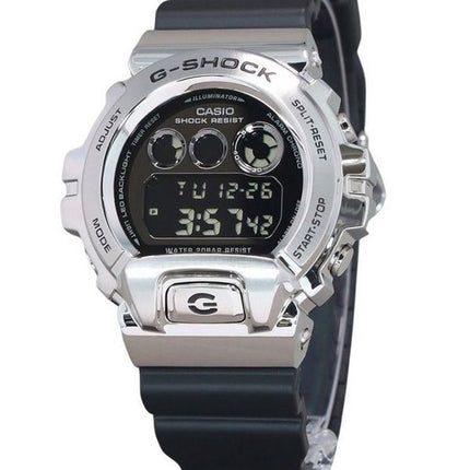 Reloj Casio G-Shock digital con bisel de metal y correa de resina de cuarzo GM-6900U-1 200M para hombre