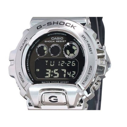 Reloj Casio G-Shock digital con bisel de metal y correa de resina de cuarzo GM-6900U-1 200M para hombre