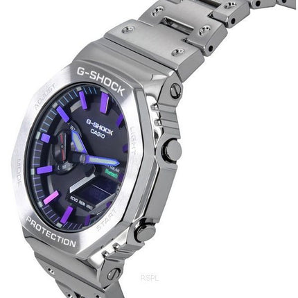 Reloj para hombre Casio G-Shock Full Metal 40.º aniversario analógico digital Smartphone Link Bluetooth Solar GM-B2100PC-1A 200M