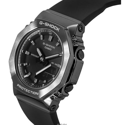Reloj Casio G-Shock analógico digital con correa de resina de base biológica, esfera negra, cuarzo GM-S2110B-8A, 200 m, para mujer