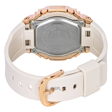 Reloj Casio G-Shock analógico digital de cuarzo GM-S2110PG-4A para mujer, correa de resina de base biológica, esfera de oro rosa, 200 m