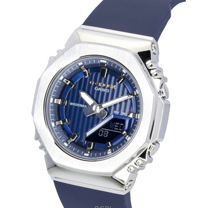 Reloj Casio G-Shock analógico digital de edición limitada con esfera azul de resina de base biológica GM-S2110SH-2A de cuarzo para mujer con correa de 200 m