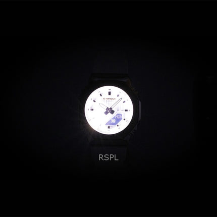 Reloj Casio G-Shock analógico digital de edición limitada con correa de resina de base biológica, esfera blanca, cuarzo GM-S2110SH-7A, 200 m, para mujer