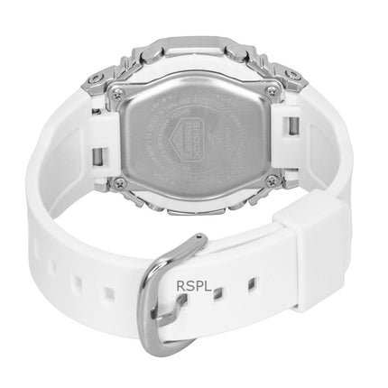 Reloj Casio G-Shock analógico digital de edición limitada con correa de resina de base biológica, esfera blanca, cuarzo GM-S2110SH-7A, 200 m, para mujer