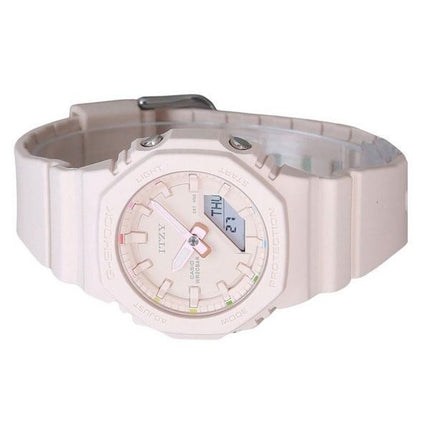 Reloj Casio G-Shock analógico digital ITZY colaboración esfera rosa claro cuarzo GMA-P2100IT-4A 200M para mujer