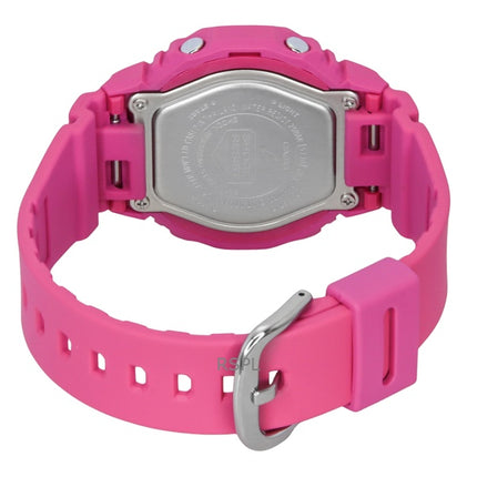 Reloj Casio G-Shock analógico digital de resina de base biológica con esfera rosa de cuarzo GMA-P2100PP-4A, 200 m, para mujer