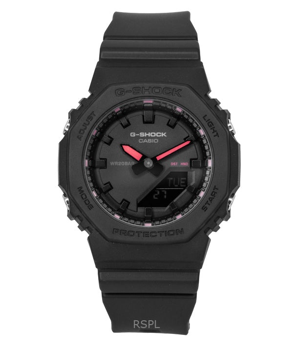 Reloj Casio G-Shock analógico digital de resina de base biológica con esfera negra de cuarzo GMA-P2100SA-1A1 200M para mujer