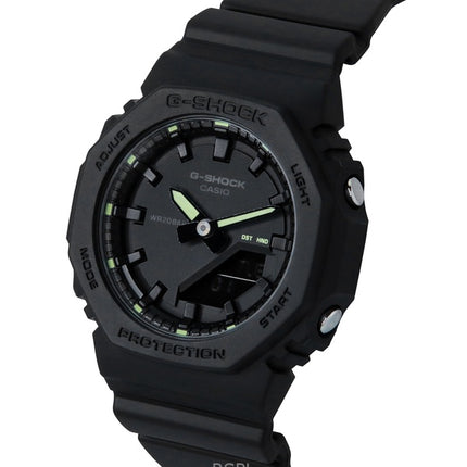 Reloj Casio G-Shock analógico digital de resina de base biológica con esfera negra de cuarzo GMA-P2100SA-1A2 200M para mujer
