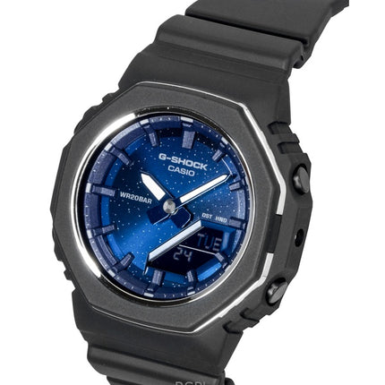 Reloj Casio G-Shock analógico digital de resina de base biológica con esfera azul de cuarzo GMA-P2110SC-2A 200M para mujer