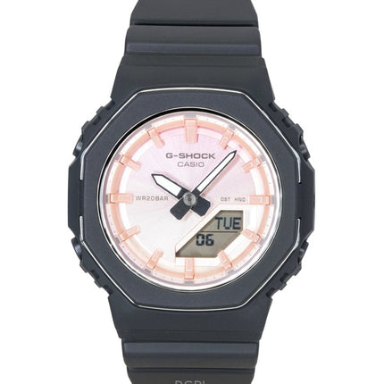Reloj Casio G-Shock analógico digital de resina de base biológica con esfera rosa de cuarzo GMA-P2110SC-4A 200M para mujer