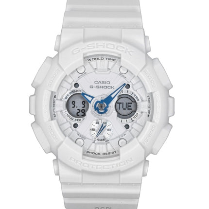 Reloj Casio G-Shock analógico digital de resina de base biológica con esfera blanca de cuarzo GMA-S120SA-7A2 200M para mujer