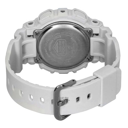 Reloj Casio G-Shock analógico digital de resina de base biológica con esfera blanca de cuarzo GMA-S120SA-7A2 200M para mujer