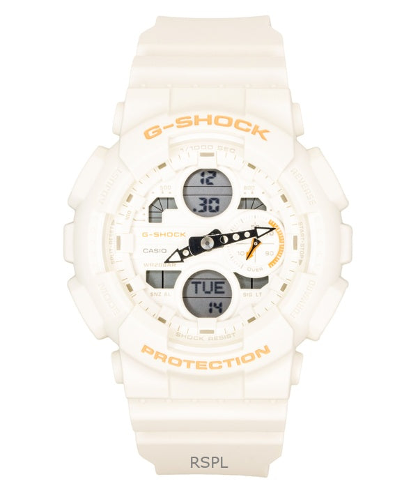 Reloj Casio G-Shock analógico digital de resina de base biológica con esfera color crema de cuarzo GMA-S140-7A 200M para mujer