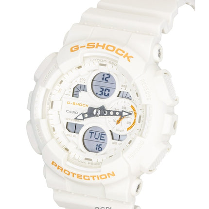 Reloj Casio G-Shock analógico digital de resina de base biológica con esfera color crema de cuarzo GMA-S140-7A 200M para mujer