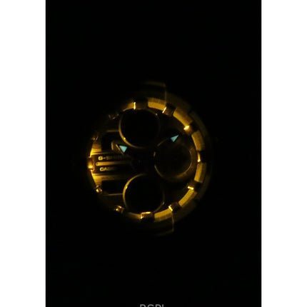 Reloj Casio G-Shock analógico digital de resina de base biológica con esfera rosa de cuarzo GMA-S140PP-4A, 200 m, para mujer