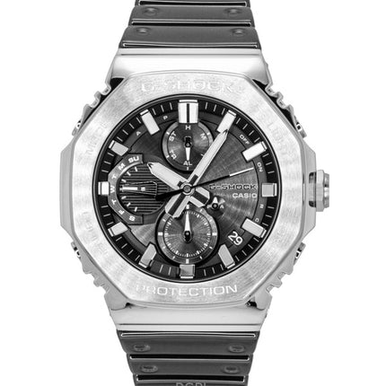 Reloj Casio G-Shock GMC-B2100Y-1A para hombre, con correa de silicona, esfera negra, conexión para smartphone, analógico, solar, resistente al agua hasta 200 m.